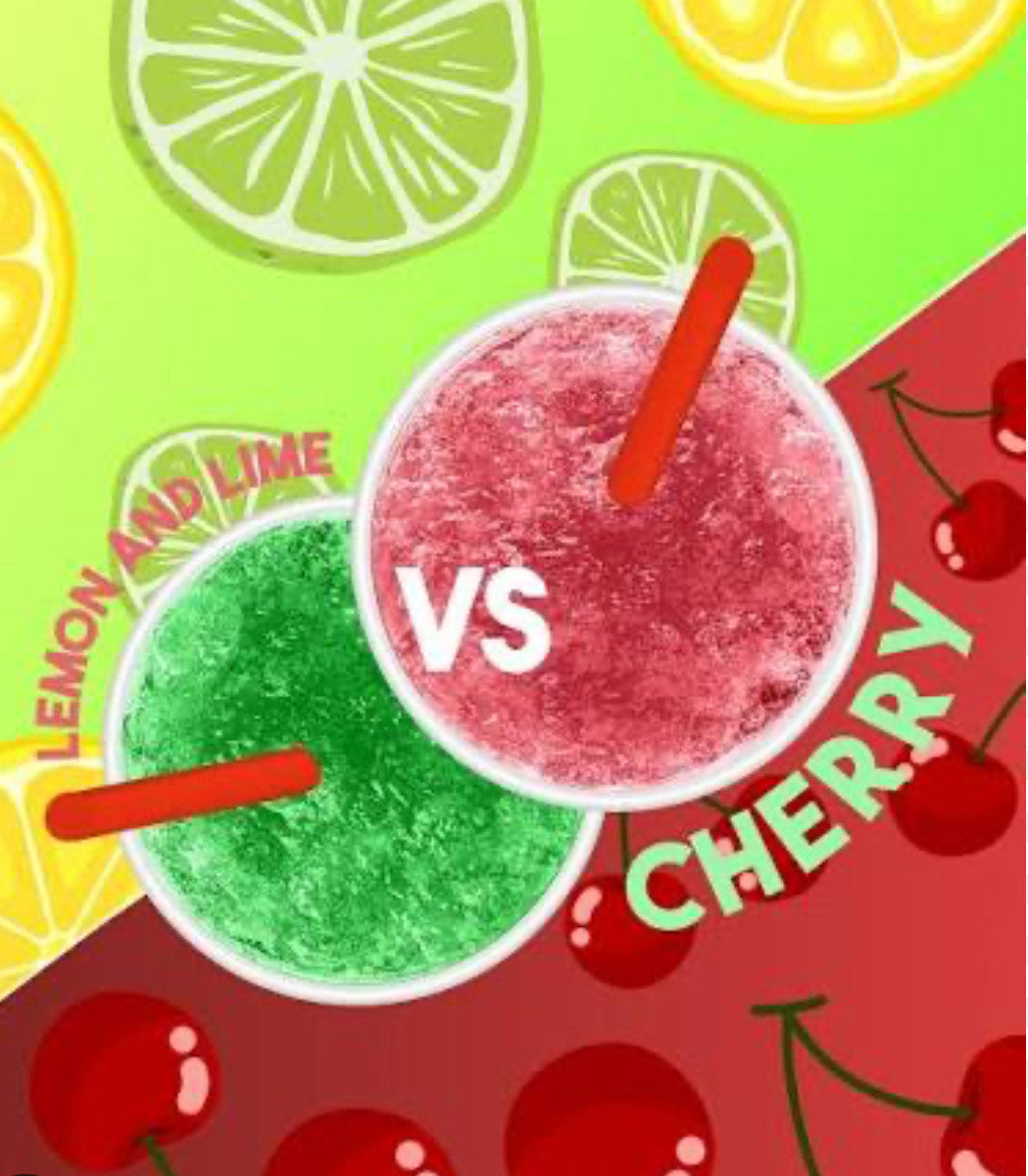 Lemon&lime vs cherry