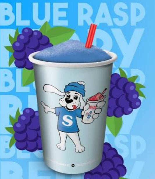 Blue rasberry slush (Top shelf)