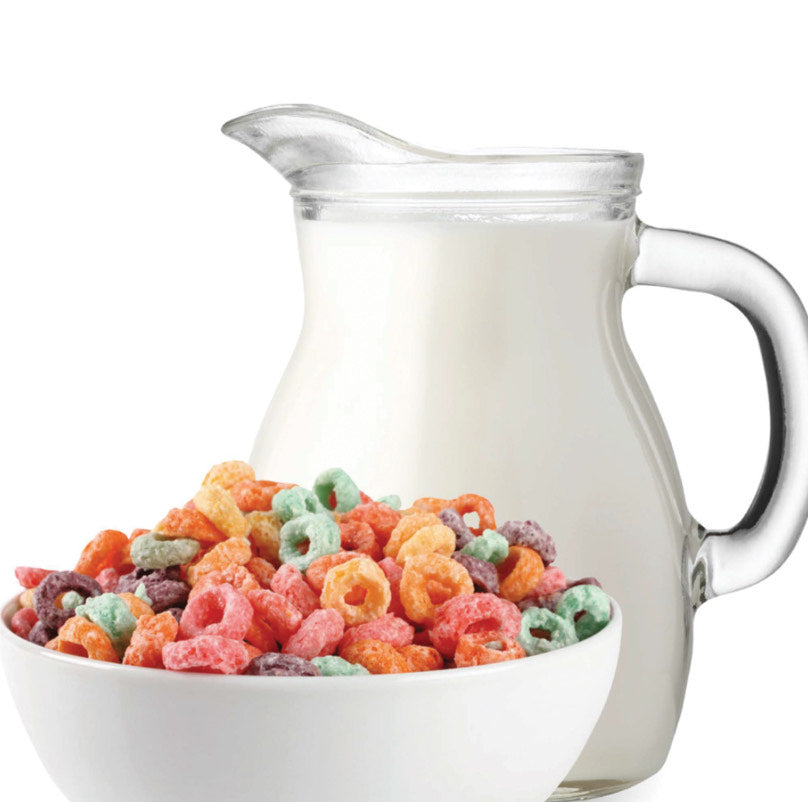 Organic cereal milk
