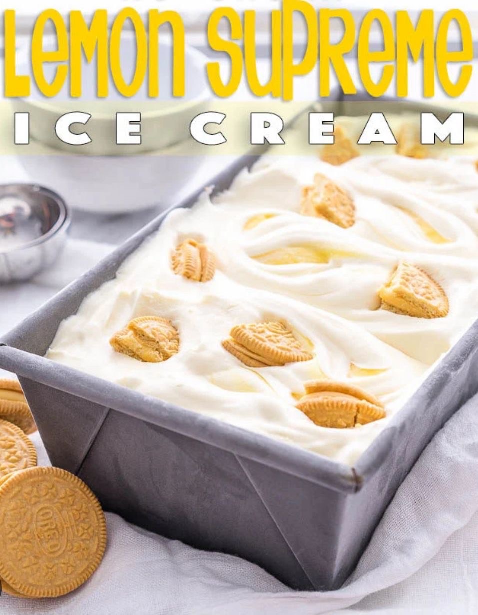 Lemon supreme icecream